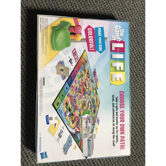 The Game of Life Game, Family Board Game for 2 to 4 Players, for Kids Ages 8 - Picture 4 of 4